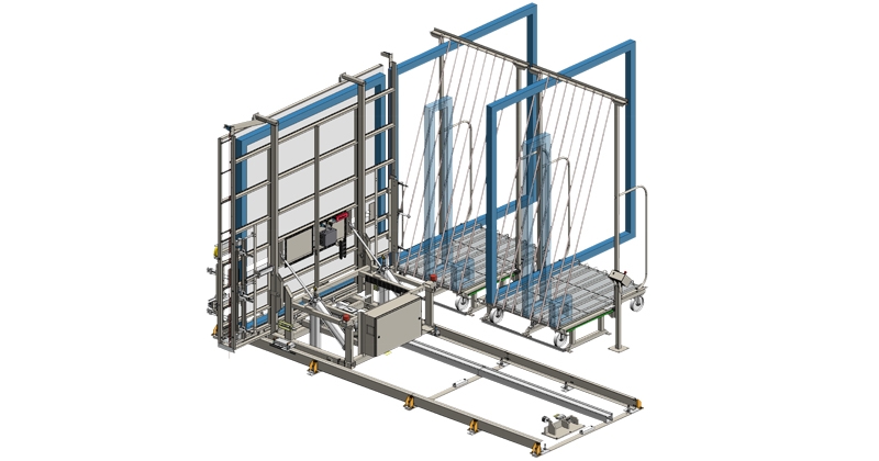ASW | Destacking in trolley